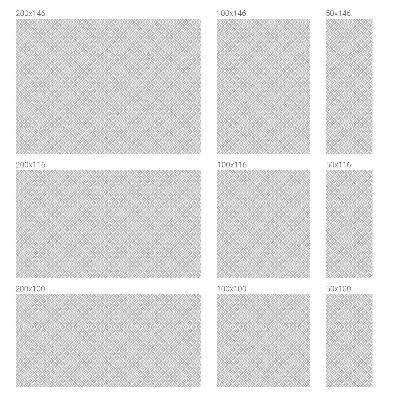 Samoljepljiva folija za staklo vitraj Geometrijski motiv