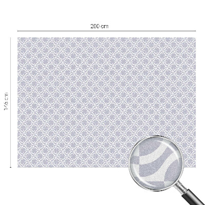 Dekorativna folija za staklo Ljubičasta simetrija