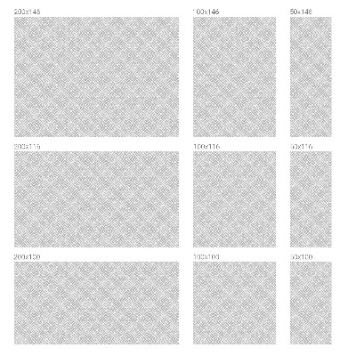 Folija za prozore zaštita od pogleda Geometrijska elegancija