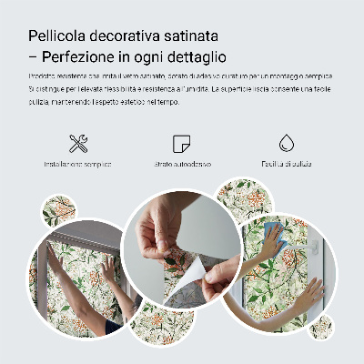 Folija za prozore zaštita od pogleda Geometrijska elegancija