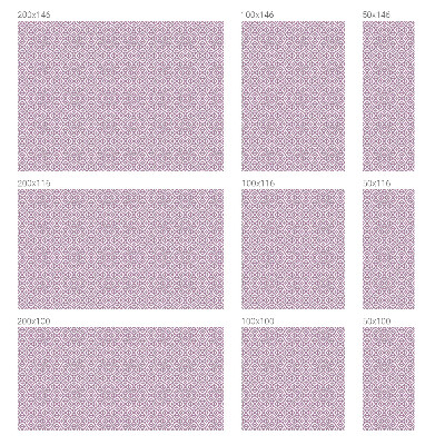 Mliječna folija za staklo vitraj Ljubičasti oblici