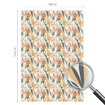 Mliječna folija za staklo vitraj Botanička energija