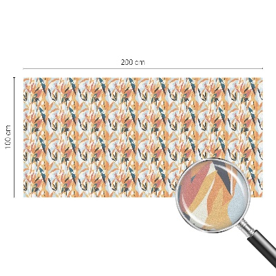 Mliječna folija za staklo vitraj Botanička energija