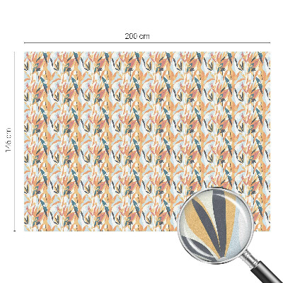 Mliječna folija za staklo vitraj Botanička energija