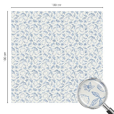 Dekorativna folija za staklo Uzorak limuna