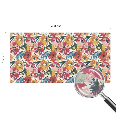 Folija za prozore zaštita od pogleda Eksplozija cvijeća