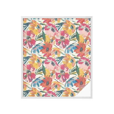 Folija za prozore zaštita od pogleda Eksplozija cvijeća