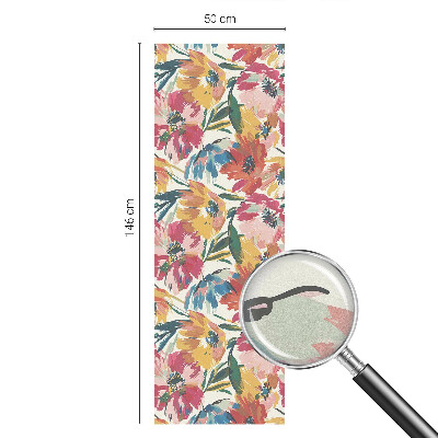 Folija za prozore zaštita od pogleda Eksplozija cvijeća