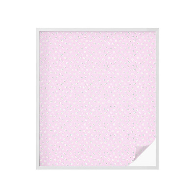 Mliječna folija za staklo vitraj Cvjetni uzorak