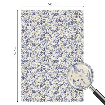 Dekorativna folija za staklo Cvjetna simetrija