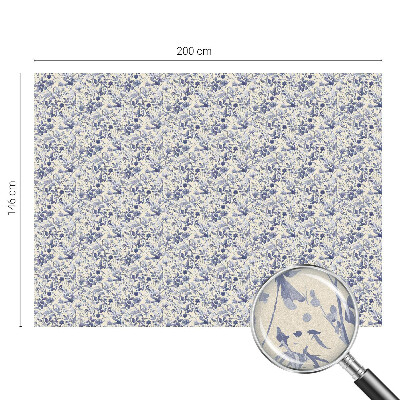 Dekorativna folija za staklo Cvjetna simetrija