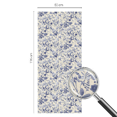 Dekorativna folija za staklo Cvjetna simetrija