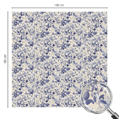 Dekorativna folija za staklo Cvjetna simetrija