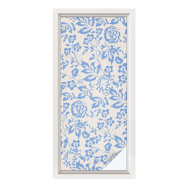 Folija za prozore zaštita od pogleda Cvijeće lišće