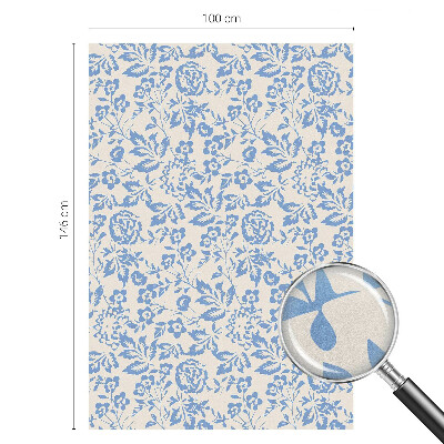 Folija za prozore zaštita od pogleda Cvijeće lišće