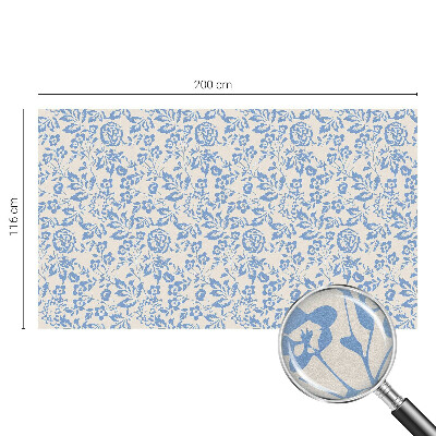 Folija za prozore zaštita od pogleda Cvijeće lišće