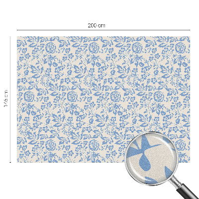 Folija za prozore zaštita od pogleda Cvijeće lišće