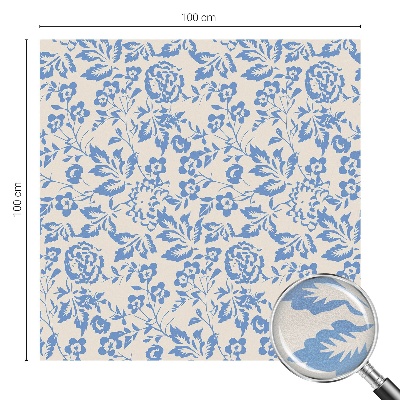 Folija za prozore zaštita od pogleda Cvijeće lišće