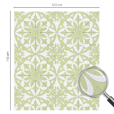 Folija za prozore zaštita od pogleda Zeleni ukras