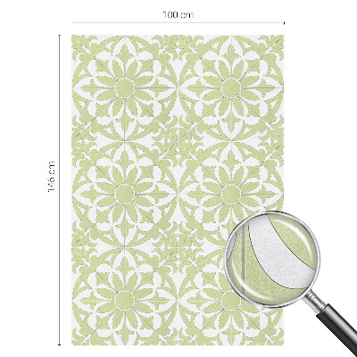 Folija za prozore zaštita od pogleda Zeleni ukras