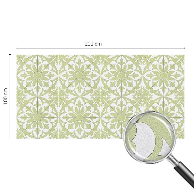 Folija za prozore zaštita od pogleda Zeleni ukras