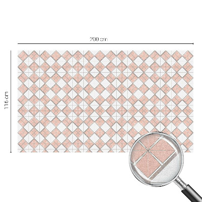 Samoljepljiva folija za staklo vitraj Geometrijski rombovi