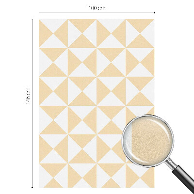 Folija za prozore zaštita od pogleda Geometrijski trokuti