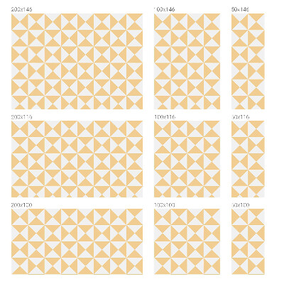 Folija za prozore zaštita od pogleda Geometrijski trokuti