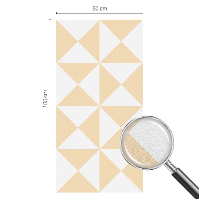 Folija za prozore zaštita od pogleda Geometrijski trokuti