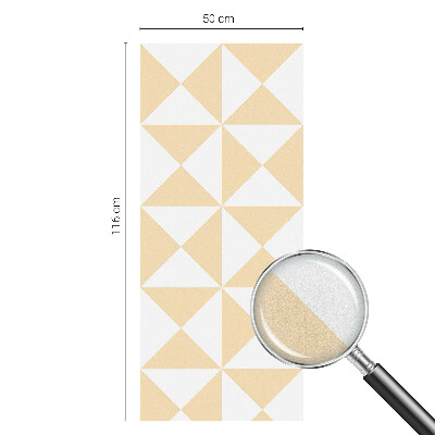 Folija za prozore zaštita od pogleda Geometrijski trokuti