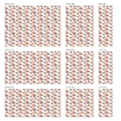 Folija za zaštitu od pogleda Moderni trokuti