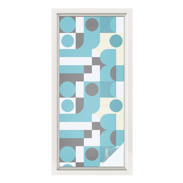 Dekorativna folija za staklo Geometrijski uzorci