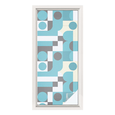 Dekorativna folija za staklo Geometrijski uzorci