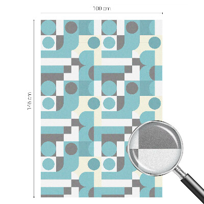 Dekorativna folija za staklo Geometrijski uzorci
