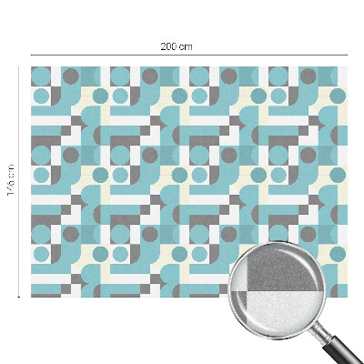 Dekorativna folija za staklo Geometrijski uzorci