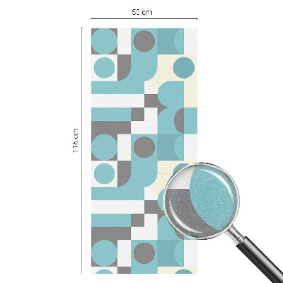 Dekorativna folija za staklo Geometrijski uzorci