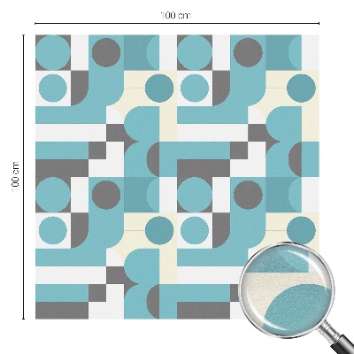Dekorativna folija za staklo Geometrijski uzorci
