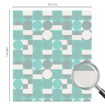 Samoljepljiva folija za staklo vitraj Geometrijski oblici