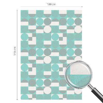 Samoljepljiva folija za staklo vitraj Geometrijski oblici