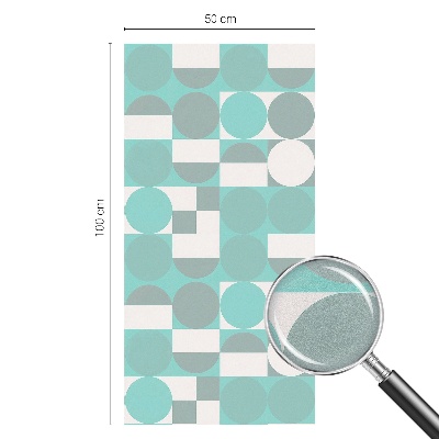 Samoljepljiva folija za staklo vitraj Geometrijski oblici