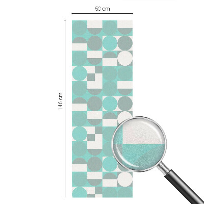 Samoljepljiva folija za staklo vitraj Geometrijski oblici