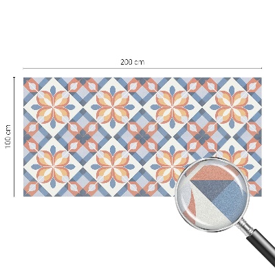 Folija za prozore zaštita od pogleda Šarena simetrija