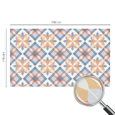 Folija za prozore zaštita od pogleda Šarena simetrija