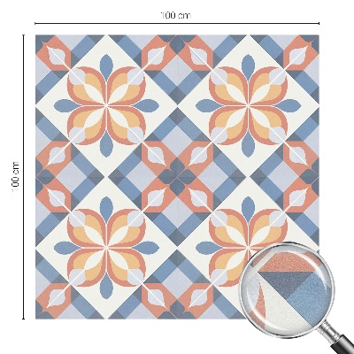 Folija za prozore zaštita od pogleda Šarena simetrija