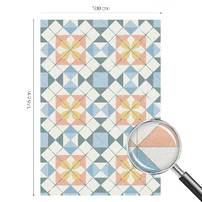 Dekorativna folija za staklo Šarena simetrija