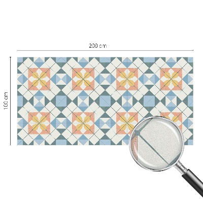 Dekorativna folija za staklo Šarena simetrija