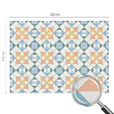 Dekorativna folija za staklo Šarena simetrija