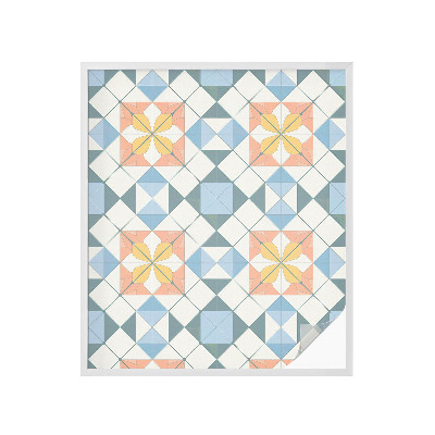 Dekorativna folija za staklo Šarena simetrija