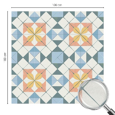 Dekorativna folija za staklo Šarena simetrija