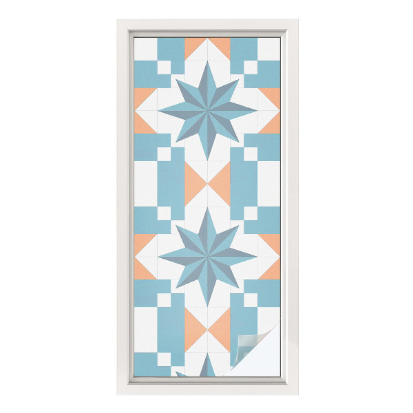 Folija za prozore zaštita od pogleda Plave zvijezde